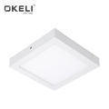 OKELI Commercial Slim Surface Mounted 6W 12W 18W 24W Square Panel LED Light